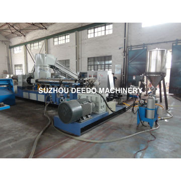 PP PE Double Stages Waste Plastic Pelletizing Machine